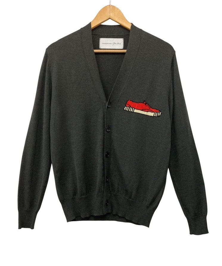 TOMORROWLAND×Julien David トゥモローランド ジュリアンデイヴィッド シルク混 カーディガン サイズM 中古 D4