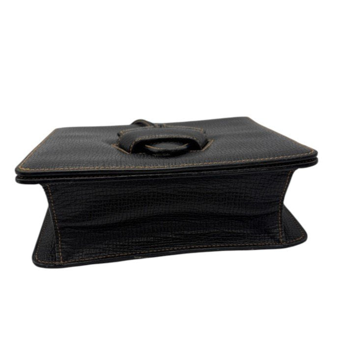 LOEWE ロエベ バルセロナ ハンドバッグ レディース レザー 2way ブラック 鞄 ブランド 本革 小さめ 中古 W４