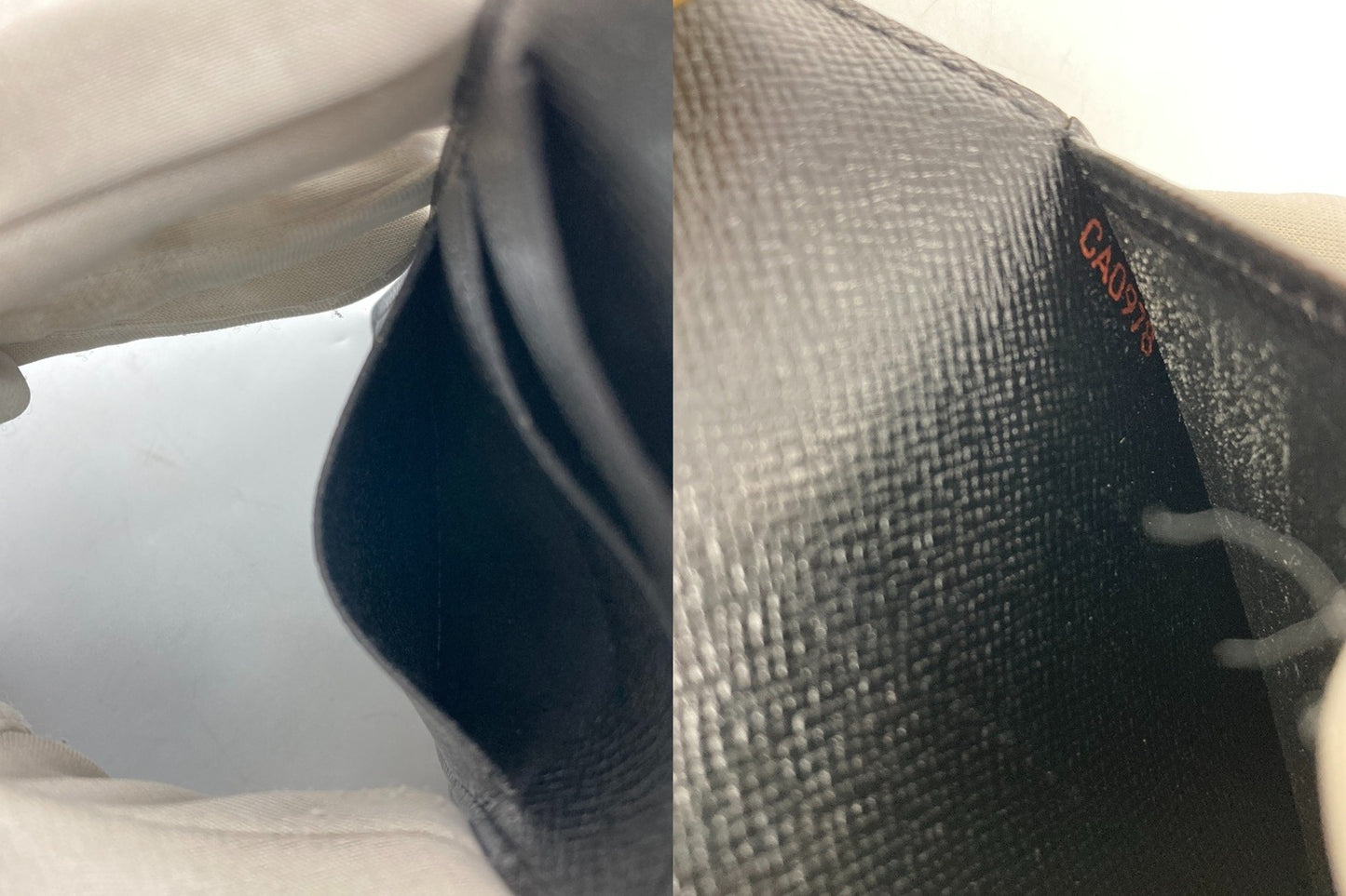 LOUIS VUITTON エピ アジェンダPM 手帳カバー ブラック R20052 リフィルあり 中古 D4