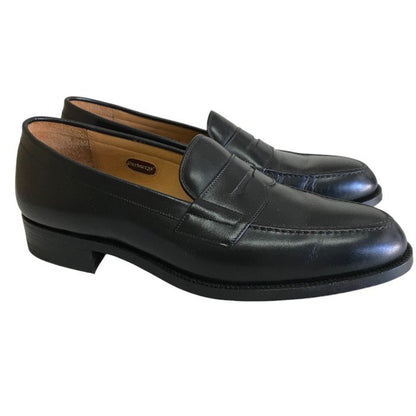 Burberrys バーバリーズ ローファー 24 1/2 EE 靴 シューズ レザー 本革 中古 W1