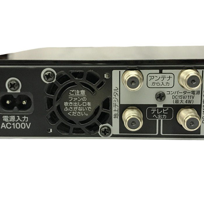 SONY ソニー ブルーレイディスク/DVDレコーダー ブラック HDD1TB内蔵 2チューナー 2番組同時録画 BD 外付けHDD対応 無線LAN内蔵モデル BDZ-ZW1500 中古 T1