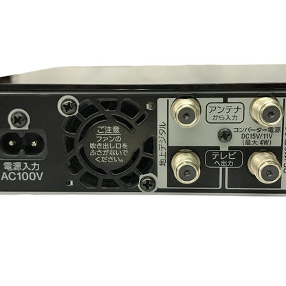 SONY ソニー ブルーレイディスク/DVDレコーダー ブラック HDD1TB内蔵 2チューナー 2番組同時録画 BD 外付けHDD対応 無線LAN内蔵モデル BDZ-ZW1500 中古 T1