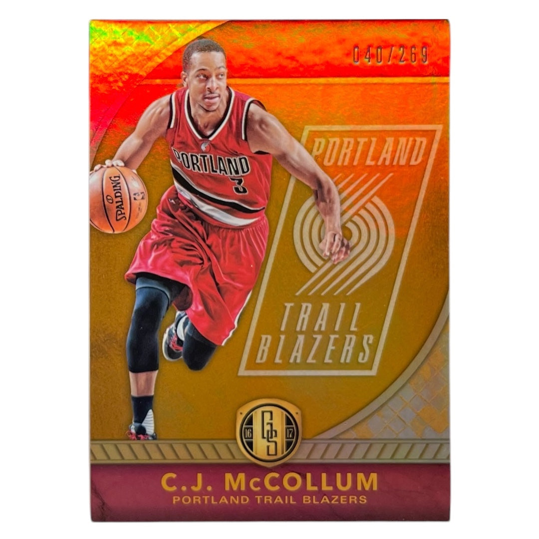 PANINI NBAカード GOLD STANDARD C.J. MCCOLLUM PORTLAND TRAIL BLAZERS /269 #134 中古 IT2