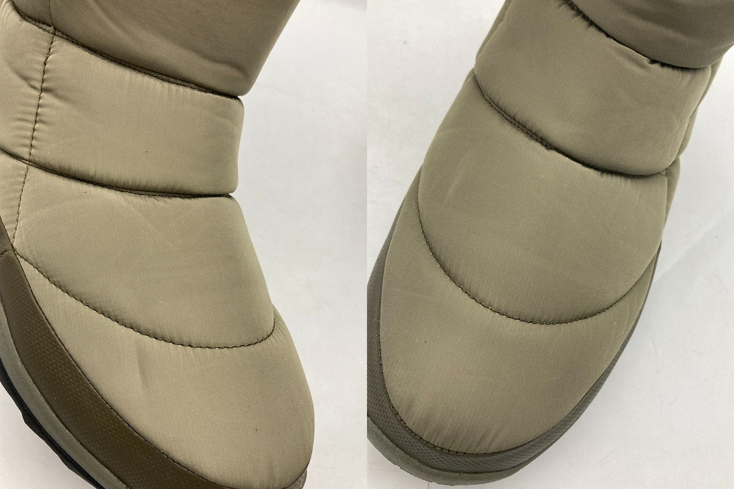 THE NORTH FACE ノースフェイス Nuptse Bootie WP V MIL NF51681 セージグリーン サイズ27cm メンズ 中古 D4