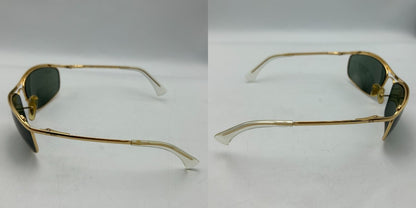 Ray-Ban レイバン サングラス 0RB3119M OLYMPIAN I DELUXE GOLD 日本 62 (FREE サイズ) 眼鏡 メンズ オリンピアン デラックス 中古 W４
