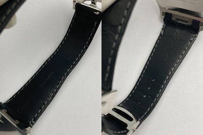 Cartier サントス ドゥ カルティエ クロノグラフ XL WSSA0017 自動巻 腕時計 中古 D4