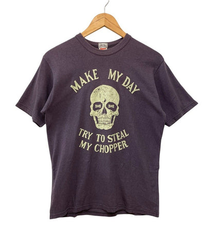FREEWHEELERS フリーホイーラーズ MAKE MY DAY モーターサイクロン Tシャツ サイズM メンズ 中古 D4
