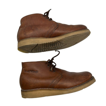 REDWING レッドウイング チャッカブーツ 595 US6 (約24.0cm) 靴 シューズ メンズ レディース レザー 本革 中古 W1