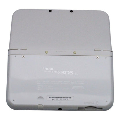 任天堂 New ニンテンドー 3DS LL パールホワイト RED-001 ACアダプタ付 中古 a1