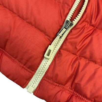patagonia パタゴニア ダウンセーターベスト メンズ 無地 シンプル ドローコード オレンジ/レッド系 Sサイズ 84622 中古 T1