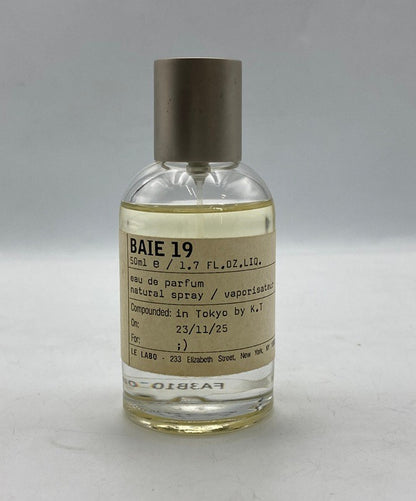 LE LABO ル ラボ BAIE 19 オードパルファム 50ml 中古 D4