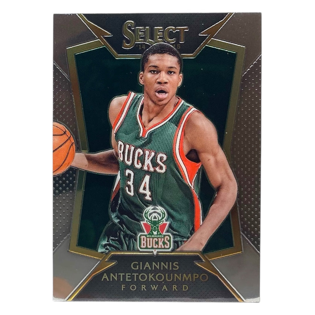 PANINI NBAカード SELECT GIANNIS ANTETOKOUNMPO MILWAUKEE BUCKS #75 中古 IT2