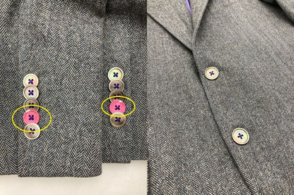 Paul Smith LONDON ポールスミス ロンドン ヘリンボーン テーラードジャケット サイズL 中古 D4