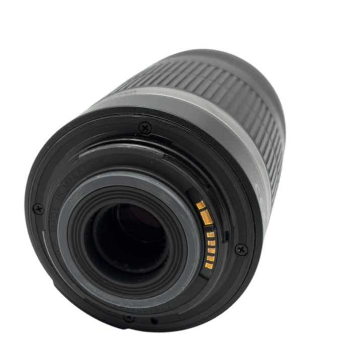 ジャンク品 Canon キヤノン 望遠ズームレンズ EF-S 55-250mm 1:4-5.6 IS カメラ用品 ズーム 撮影 カメラ用品 ズーム 撮影 中古 W４