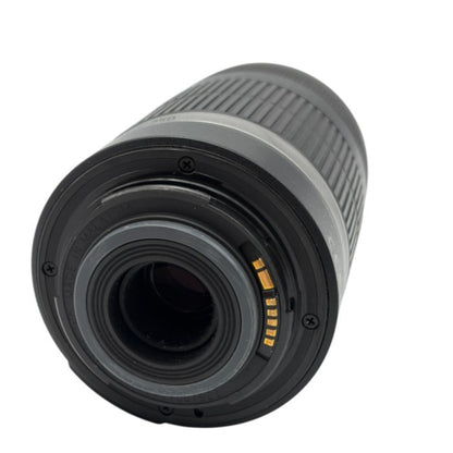 ジャンク品 Canon キヤノン 望遠ズームレンズ EF-S 55-250mm 1:4-5.6 IS カメラ用品 ズーム 撮影 カメラ用品 ズーム 撮影 中古 W４