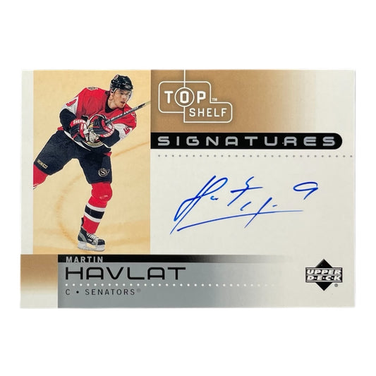 UPPER DECK NHLカード TOP SHELF MARTIN HAVLAT OTTWA SENATORS #HA 中古 IT2