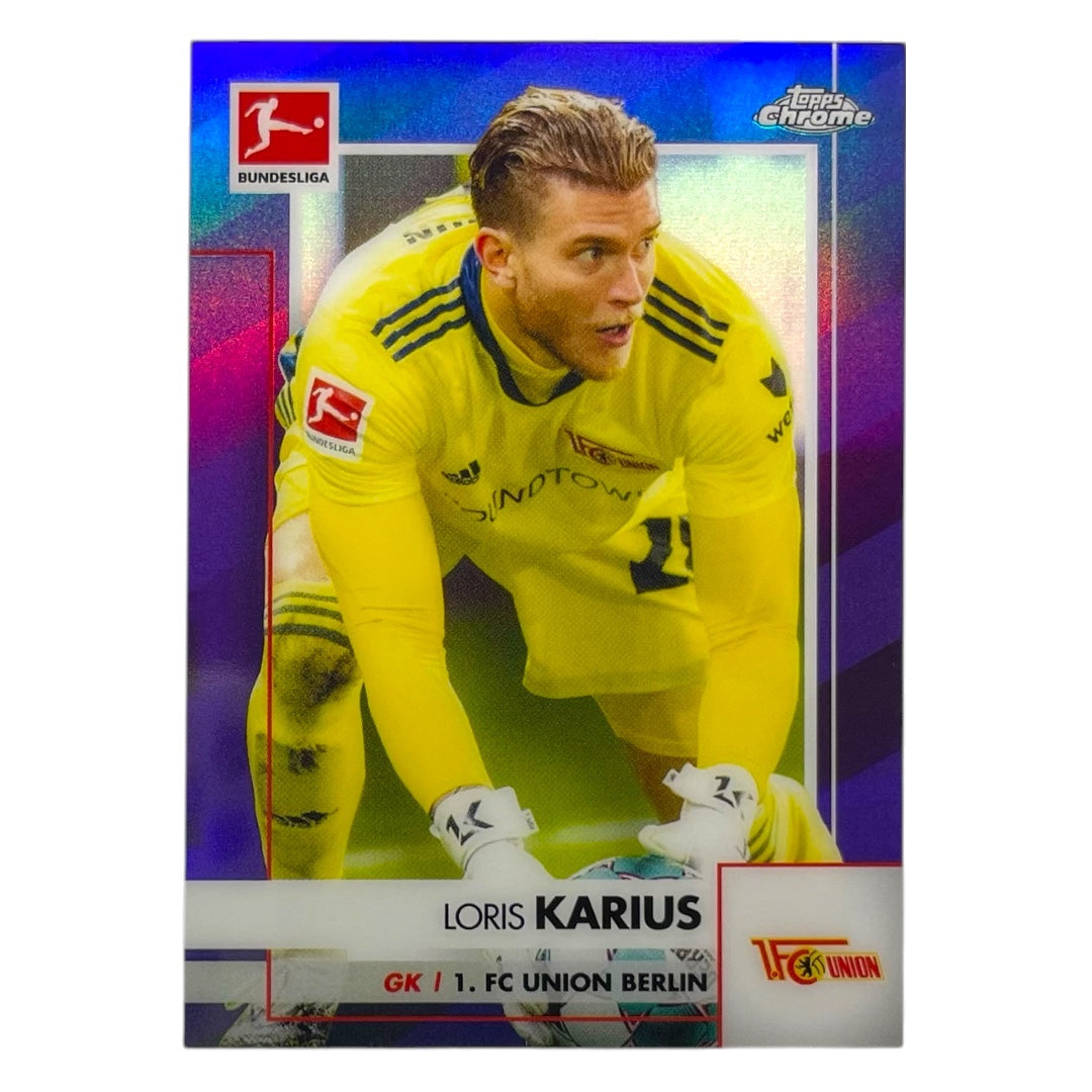 TOPPS サッカーカード CHROME LORIS KARIUS UNION BERLIN /299 #15 中古 IT2