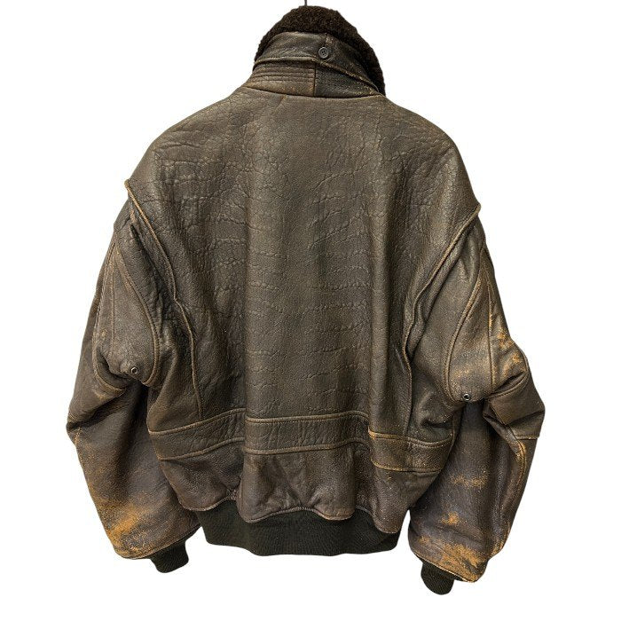 AVIREX アヴィレックス レザージャケット G-1 L 本革 アウター メンズ 秋 冬 中古 W1