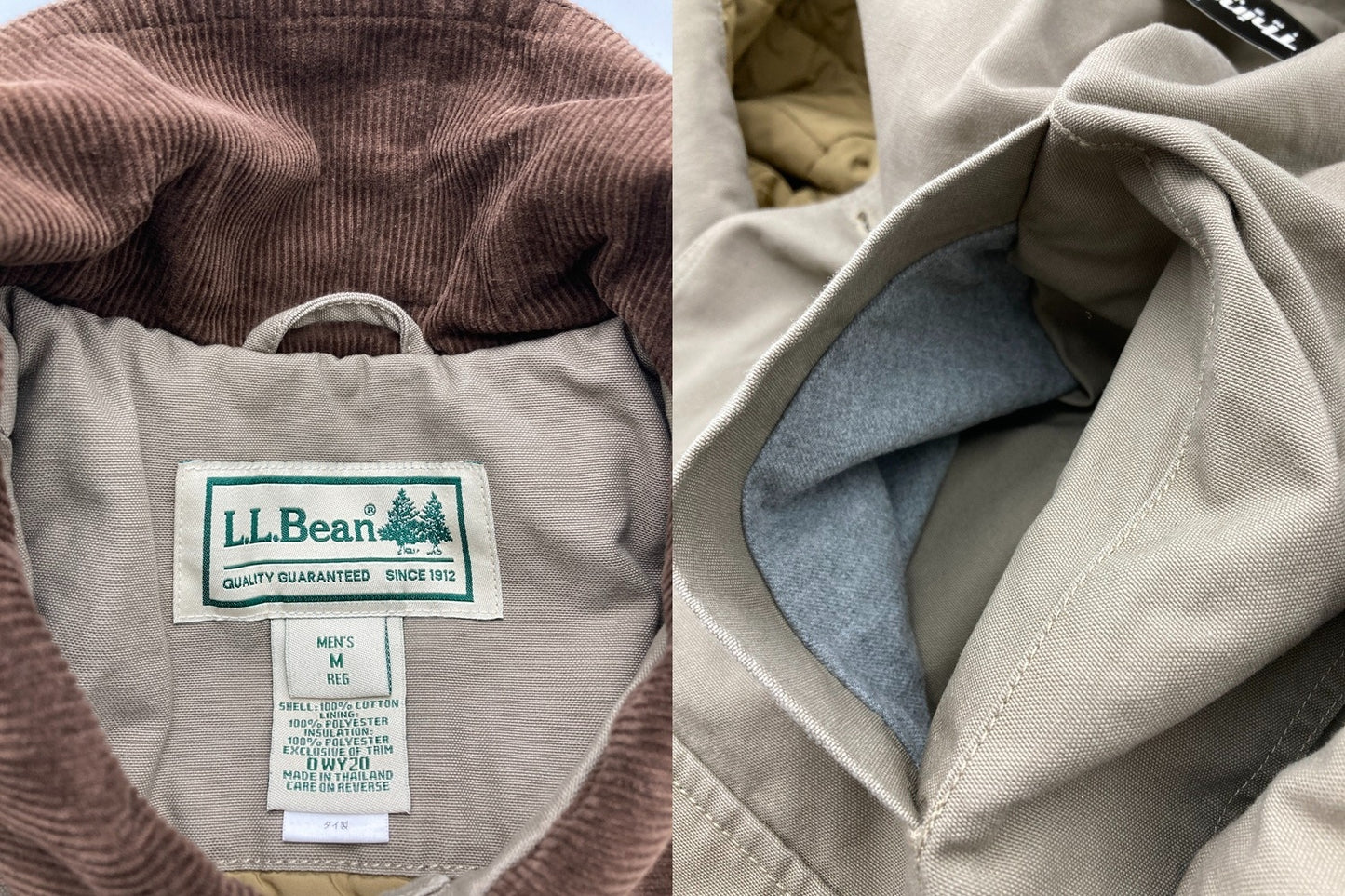 L.L.Bean エルエルビーン ハンティングジャケット フィールドコート OWY20 サイズM(日本サイズL相当) 中古 D4