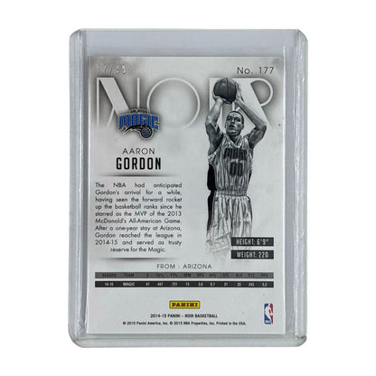 PANINI NBAカード NOIR AARON GORDON MAGIC 77/99 #177 中古 IT1
