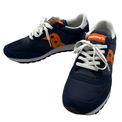 Saucony サッカニー JAZZ VINTAGE スニーカー S70368-81 USA10(約28.0cm) メンズ ネイビー オレンジ 靴 シューズ 中古 W４