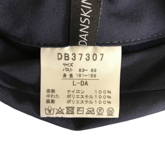 DANSKIN ダンスキン リバーシブル 中綿ライトジャケット ネイビー L アウター 秋 冬 レディース 中古 W1