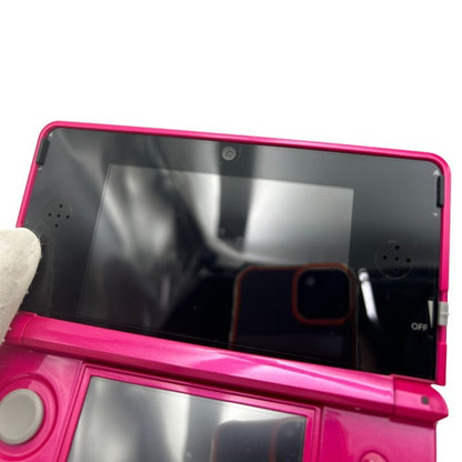 任天堂 ニンテンドー3DS グロスピンク CTR-001 Nintendo 本体 ハード 携帯ゲーム機 中古 W４