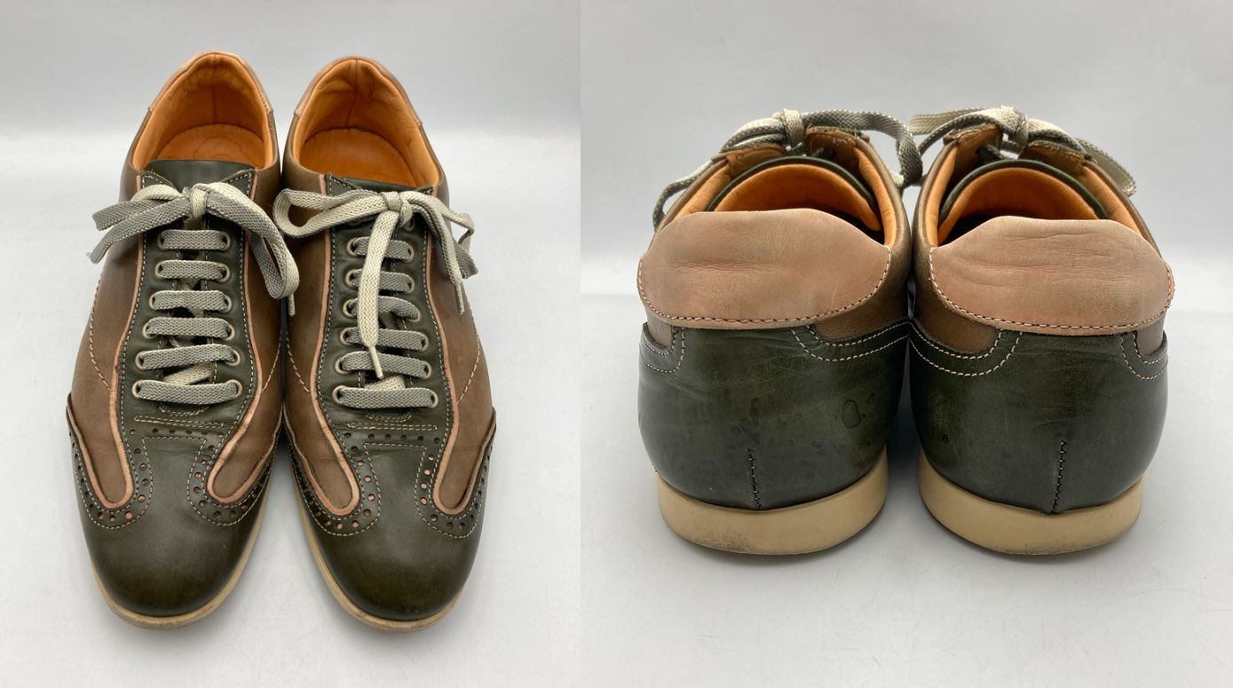 LOBB’S ロブス レザースニーカー 中古 D4