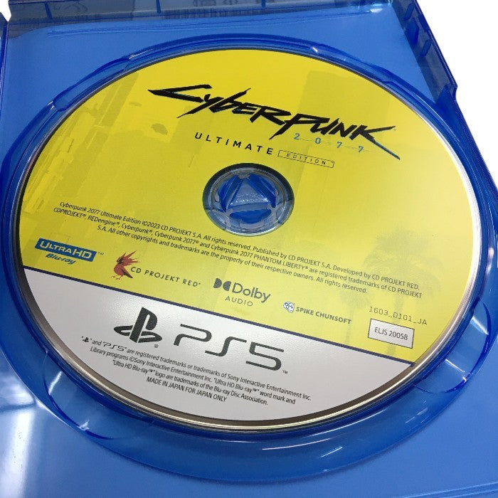 【PS5】サイバーパンク2077 アルティメットエディション 【CEROレーティング「Z」】 中古 Y4