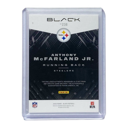 PANINI NFLカード BLACK ANTHONY McFARLAND JR. STEELERS 014/199 #238 中古 IT2