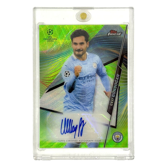 TOPPS サッカーカード FINEST ILKAY GUNDOGAN MANCHESTER CITY 81/99 #FA-IG 中古 IT1