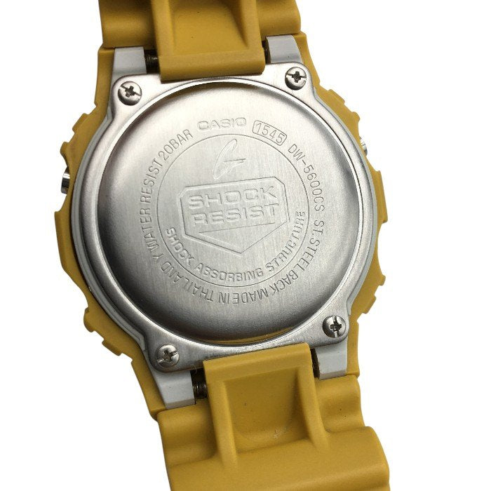 CASIO G-SHOCK カシオ ジーショック DW-5600CS イエローxスカイブルー 中古 Y4