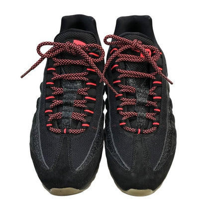 NIKE ナイキ AIR MAX 95 スニーカー メンズ ローカット エアマックス ブラック/レッド 27㎝ AV7014-001 中古 T1