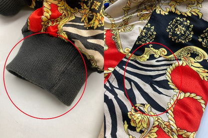 SCREP スクレップ 総柄 ブルゾン サイズXL 中古 D4