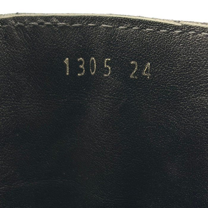 MARGARET HOWELL idea マーガレットハウエル アイデア 1305 レザー ロングブーツ 24cm 本革 靴 シューズ レディース 秋 冬 中古 W４