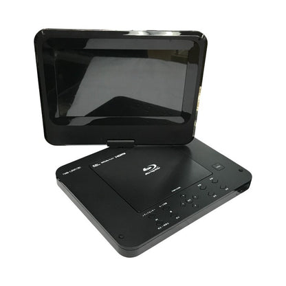 山善 ポータブルブルーレイプレーヤー ブラック 9インチ バッテリー内蔵 BD/DVD/CD 持ち運び 車載 TMB-L90R1(B) 中古 T1