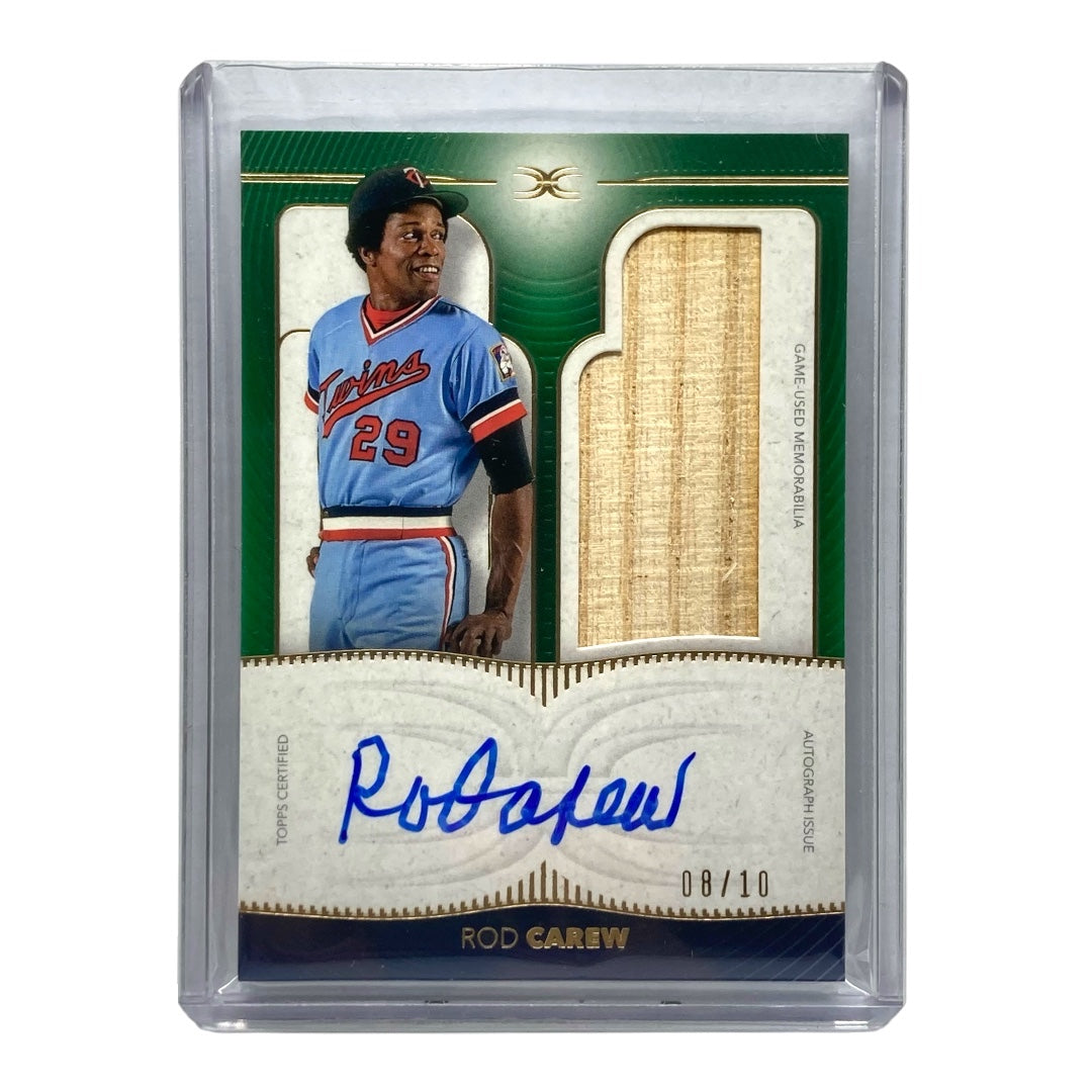 TOPPS MLBカード DEFINITIVE ROD CAREW TWINS 08/10 #DARC-RCAR 中古 IT2