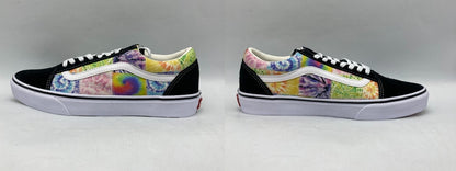 VANS ヴァンズ OLD SKOOL オールドスクール BLACK/MULTI V36CF T.D.P.W スニーカー サイズ27.0cm メンズ 中古 D4