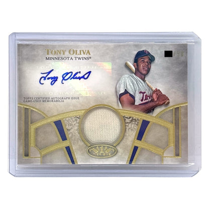 TOPPS MLBカード TIER ONE TONY OLIVA MINNESOTA TWINS /50 #T1AR-TO 中古 IT1