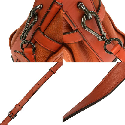 COACH コーチ スワッガー 27 キャリーオール ハンドバッグ レディース 2way ショルダー 斜め掛け オレンジ 34816 中古 T1