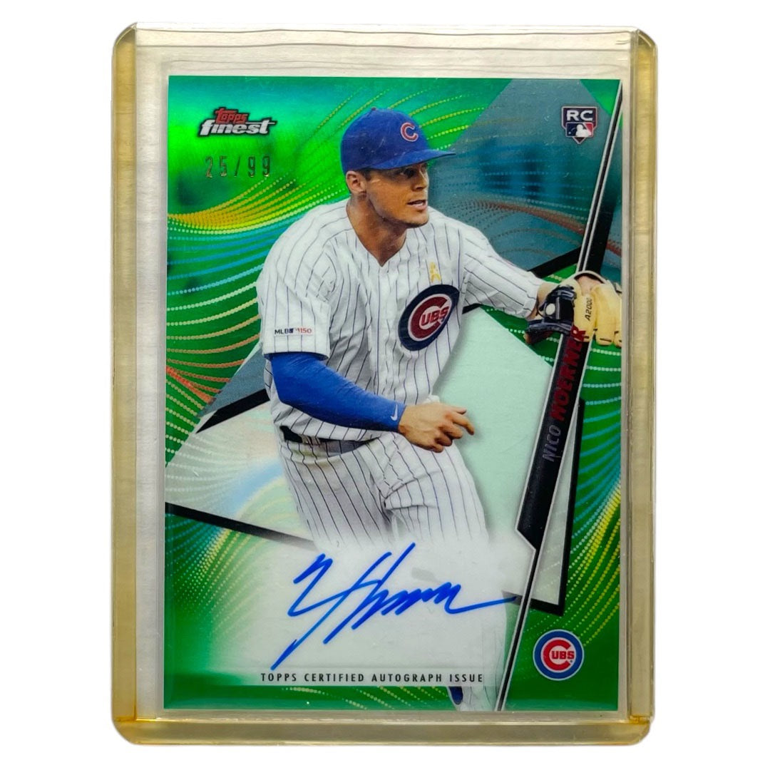 TOPPS MLBカード FINEST NICO HOERNER CHICAGO CUBS /99 #FA-MH 中古 IT2