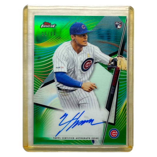 TOPPS MLBカード FINEST NICO HOERNER CHICAGO CUBS /99 #FA-MH 中古 IT2