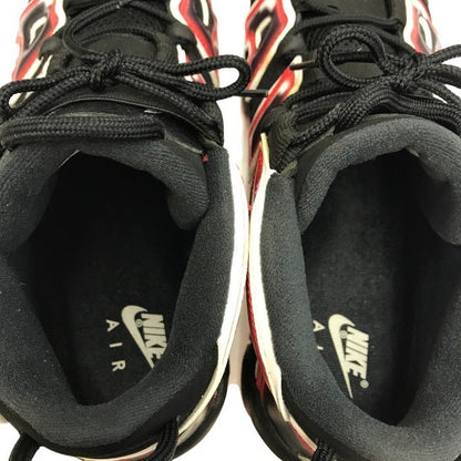 NIKE エア モア アップテンポ 96 スニーカー メンズ ミッドカット バスケット AIR MORE UPTEMPO ブラック/レッド 28.5㎝ CJ6129-001 中古 T1
