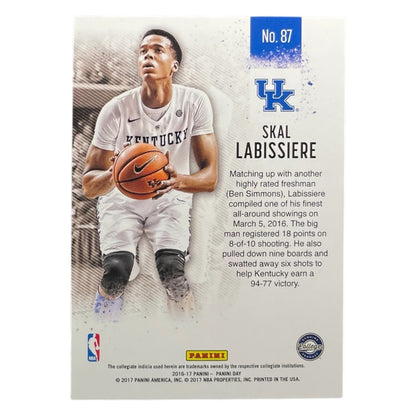 PANINI NBAカード PANINI DAY SKAL LABISSIERE KENTUCKY WILDCATS /25 #87 中古 IT2