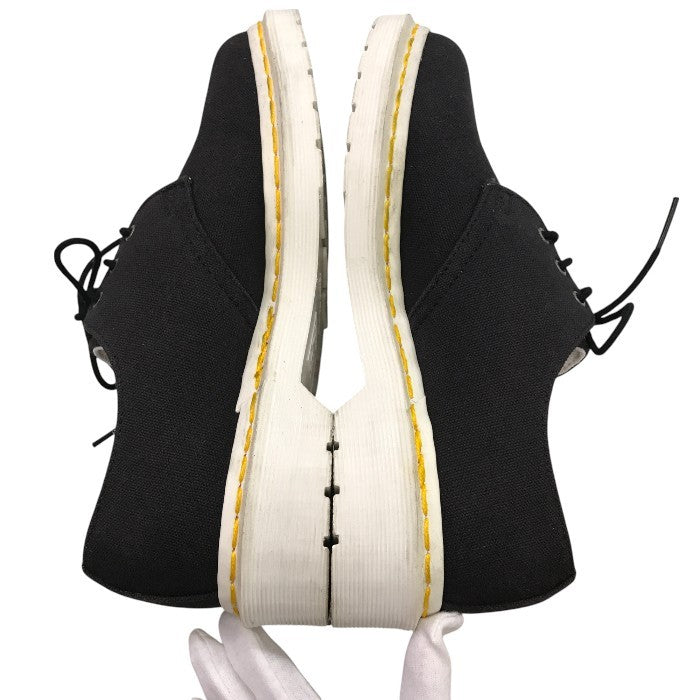 Dr.Martens ドクターマーチン LESTER 3ホール シューズ レディース オールシーズン キャンバス ブラック UK4 23cm 中古 M1