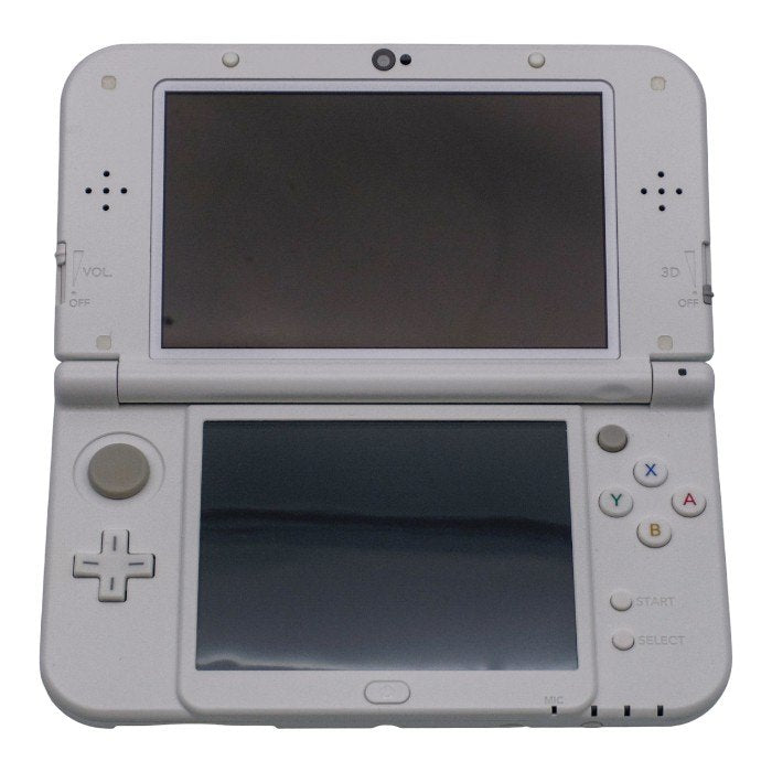 任天堂 New ニンテンドー 3DS LL パールホワイト RED-001 ACアダプタ付 中古 a1