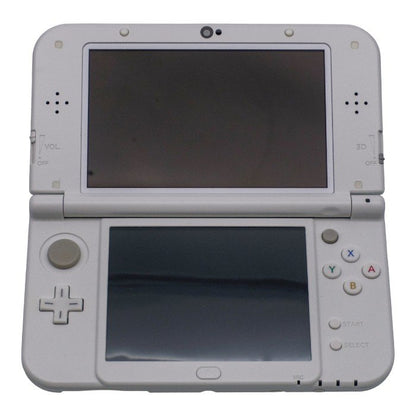 任天堂 New ニンテンドー 3DS LL パールホワイト RED-001 ACアダプタ付 中古 a1