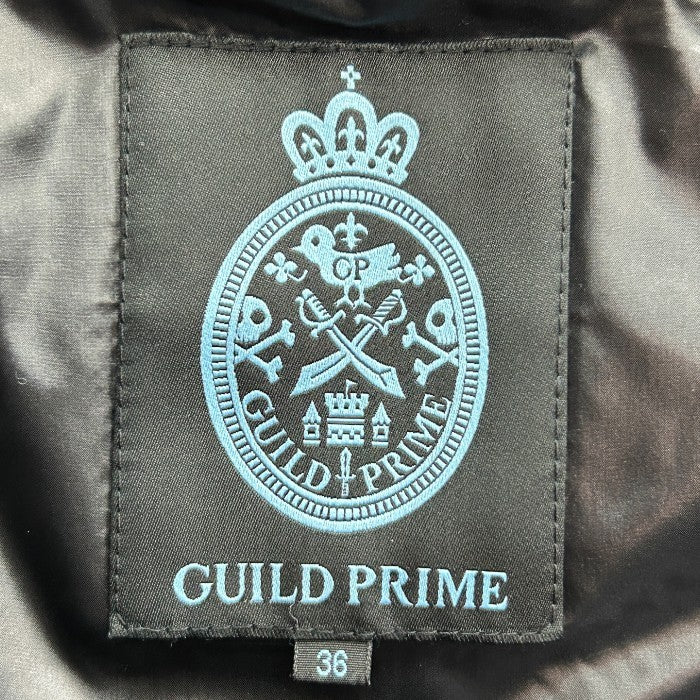 GUILD PRIME ギルドプライム ダウンベスト 36 72F18-411-09 アウター レディース ホワイトグースダウン 秋 冬 中古 W４