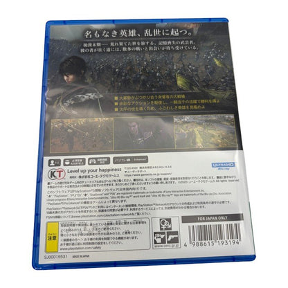 PS5 真・三國無双 ORIGINS ソフト ゲーム プレステ5 ホビー プレイステーション5 playstation5 中古 W1