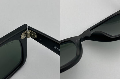 RayBan WAYFARER レイバン ウェイファーラー フルフィットモデル サングラス RB2140-F 901-S サイズ52 中古 D4